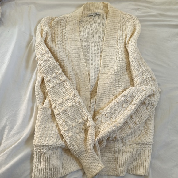 Madewell Cream Cardigan Sweater - Picture 5 of 7
